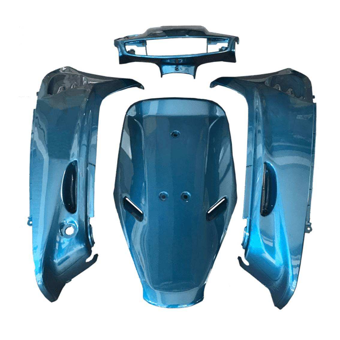 สีเงินสีฟ้า