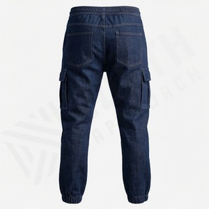 Pantalones Deportivos Transpirables para Hombre, Ajustados, con Bolsillos Laterales, Pantalones Largos de Algodón, Pantalones con Cordón para Hombre, Logotipo Personalizado al por Mayor - Product Image 2