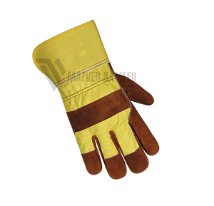 ถุงมือหนังหนาสำหรับใช้ในอุตสาหกรรมถุงมือทำงานสำหรับงานหนัก - Product Image 3