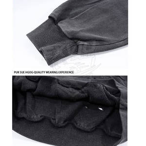 Sweat-shirts à broderies usées, prix de gros, service OEM, best-sellers - Product Image 4