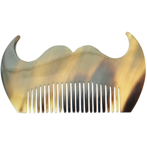 Peigne en corne de buffle peigne à barbe à cheveux personnaliser la taille poignées de conception de poisson peigne en corne pour les femmes et les filles garçons utilisent - Product Image 4