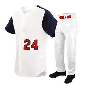 Neueste Style Sportswear und Erwachsene Baseball Uniform Sets Hochwertige Großhandels preis Männer Sportswear Baseball Uniformen - Product Image 4