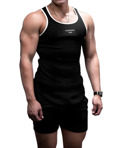 Fabricante de Ropa al por Mayor, Camiseta sin Mangas Personalizada para Hombre, Camiseta Deportiva sin Mangas para Gimnasio, Camiseta Deportiva para Hombre - Product Image 2