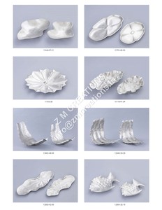 Bol à salade personnalisé en aluminium, vaisselle décorative Art Déco pour les boulangeries, service de desserts et de pâtisseries - Product Image 3