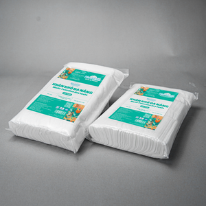 300 feuilles de lingettes sèches écologiques Kawaii 180x130mm lingettes nettoyantes en tissu non tissé doux et durable pour les soins personnels Made Vietnam - Product Image 5