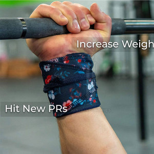 Soporte de muñeca profesional de nuevo diseño, muñequeras hechas a medida, levantamiento de pesas, entrenamiento, Fitness - Product Image 6
