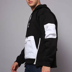 Sweat à capuche confortable avec un design simple Sweat à capuche en coton simple pour hommes Sweat à capuche pull basique avec doublure chaude - Product Image 3