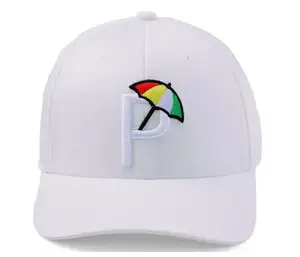 Palmer P Cap von P-u-m-a Graues Logo Pu-ma Palmer Hut-Kostenlose Palmer Anstecknadel zum besten Preis erhältlich