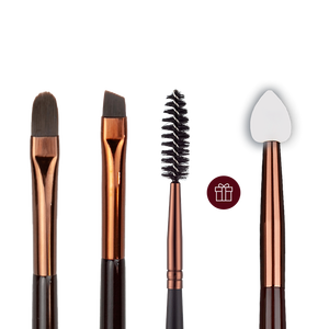 Kit Básico para Teñir y Laminar Cejas No.2 con Pincel Sintético Plano - Product Image 1