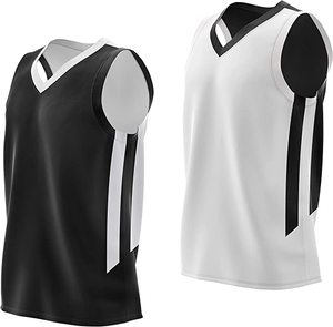Camiseta de Baloncesto Reversible con Logotipo Personalizado por Sublimación 2025, Uniformes de Baloncesto Lisos para Entrenamiento para Hombre y Mujer - Product Image 3