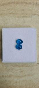 Piedra preciosa de cabujón de forma de mezcla de apatita de neón natural para hacer joyas cuentas de apatita azul facetadas y rosecuts - Product Image 3