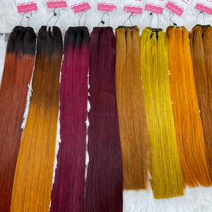 Paquetes de cabello lacio de hueso de cabello humano virgen vietnamita dibujado doble precio vietnamita barato en Nigeria - Product Image 3