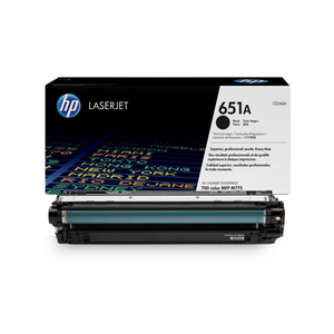 Cartucho de Tóner Original HP 651A Negro CE340A para Impresoras LaserJet - Product Image 1