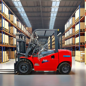 Montacargas Diésel de 2.5 Toneladas con Altura de Elevación de 3m, Mástil de 3 Etapas, Desplazamiento Lateral, Sistema Totalmente Hidráulico, Motor y Caja de Cambios - Product Image 1