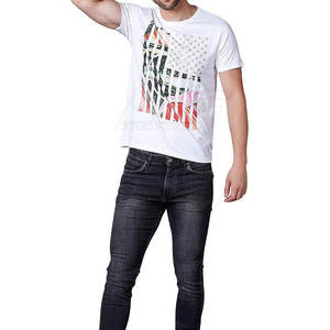 Ropa de verano Impresión personalizada Hombres Camisetas Venta directa de fábrica Hombres cómodos Camisetas para la venta - Product Image 5