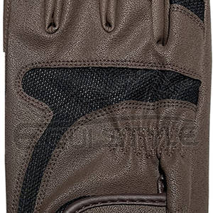 Gants d'équitation pour femmes écran tactile tailles adultes fournisseur en gros en vrac gants équestres d'hiver en cuir marron - Product Image 5