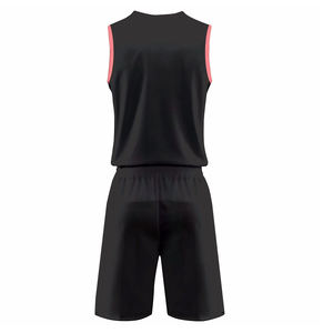 Conjuntos de Jersey de pantalones cortos reversibles de alta calidad Diseños personalizados Uniforme de baloncesto 5XL Venta al por mayor Uniforme de baloncesto de alto fabricante - Product Image 4