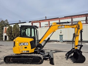 Nouvelle mini-excavatrice JCB 55Z-1 abordable avec cabine ROPS fermée, entièrement entretenue, prête à l'emploi et prête à être expédiée - Product Image 4