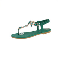 Nouvelles sandales plates à lanières pour femme, style été, sandales tendance pour femme, sandales à plateforme