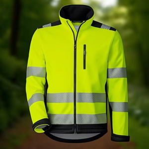 Veste Softshell Haute Visibilité Jaune/Noir ELYSEE RYAN Taille 2XL (62/64) Pack de Vêtements de Travail Taille 10 - Product Image 3