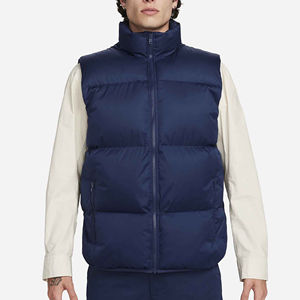 2025 fabricante de invierno sin mangas burbuja chaqueta acolchada ropa de calle de Color personalizado gran oferta chaleco acolchado personalizado hombres - Product Image 6