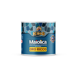 Smalto "Maiolica" Oro Ricco 100 gr. - Product Image 1