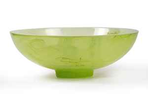 Bol de service en résine écologique de haute qualité, modèle Angel, avec incrustations polies, ensemble de bols à salade, vaisselle de cuisine, vaisselle de table - Product Image 3