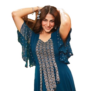 คอลเลคชั่นชุดคุर्ติงานแต่งงานสำหรับผู้หญิง ดีไซน์เนอร์งานฝีมือผ้าชีฟองชิโนนแบบดั้งเดิมรุ่นล่าสุด - Product Image 4