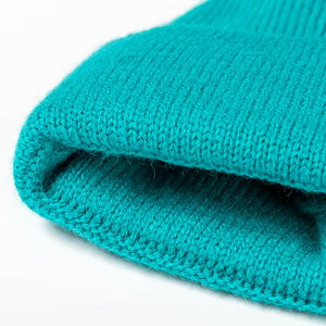 Gorro de Punto Personalizado de Lana, Gorro de Pescador para Hombre, Gorro Corto de Punto, Marca Privada - Product Image 3