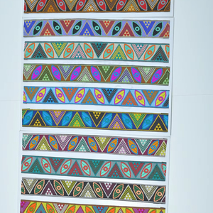 Thanh Lịch Tùy Chỉnh Jacquard Ren <span class=keywords><strong>Trim</strong></span> Chất Lượng Cao Phong Cách Truyền Thống Cho Thời Trang Hàng May Mặc Trang Trí Nội Thất Bền Phong Cách Thêu - Product Image 2