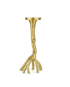 Juego de soporte de vela de metal de oro rosa de diseño único de tres soportes de vela de metal de oro rosa decorativos de color personalizado para mesa de comedor - Product Image 2
