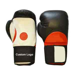 High Quality Customized Leather Boxing <b>Gloves</b> Double Pad MMA Kickboxing Sparring Breathable <b>Moisture</b> Wicking Custom Color Unisex - Product Image 1