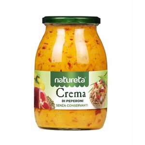 Natureta 1 kg X 6 Unidades Salsa de Pimienta para Ensalada Sabor Italiano Crema de Pimienta en Botellas Sin Conservantes - Product Image 1