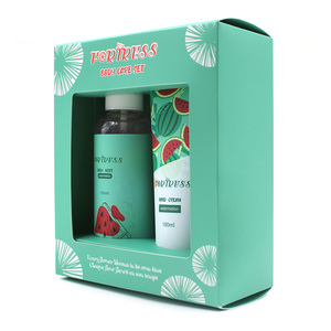 Conjunto de regalo de gel de ducha de burbujas hidratante para bañera con etiqueta privada de alta calidad OEM para mujer - Product Image 1