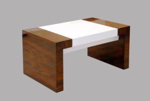 Hot Sale Modern CNC Wave Panel Painted MDF Executive Office Desk Set for Commercial Use - Product Image 2