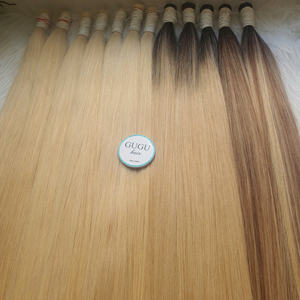 Wholesale Bulk Virgin Vietnamese <b>Silky</b> Straight Wave Human Hair Extensions All Colors Lengths Negotiable Price GUGU HAIR PayPal - Product Image 3