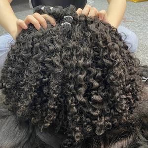 Tissage de cheveux humains vierges Remy chinois de haute qualité Fabricant du Vietnam Extensions à double trame Machine à vague de corps droite OEM - Product Image 5