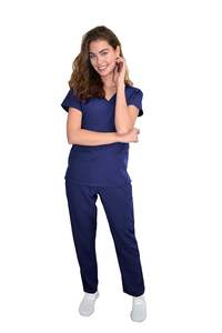 Mode gommage survêtement ensembles pour femmes hommes personnalisé médical gommages hôpital soins infirmiers médecin uniformes en gros coton - Product Image 3