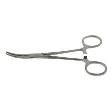 Sumber daya Manual untuk penjepit tepat, sumber daya Manual Forceps <span class=keywords><strong>Kelly</strong></span> lengkung 5.5 inci kelas medis - Product Image 2