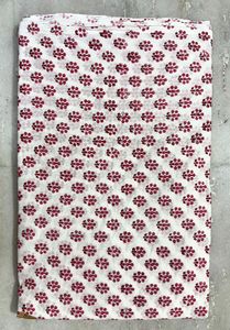 Handcrafted 100% Cotton Hand <b>Block</b> Printed Fabric Jaipur Handmade Traditional Eco Friendly Breathable <b>Block</b> Print Cotton Fabric - Product Image 5