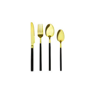 Cubiertos de latón con mango azul Decoración Cubiertos Hecho a mano Acero inoxidable Cubiertos de lujo de alta calidad - Product Image 3