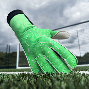 2025 personnaliser GK gants de gardien de but en cuir meilleure qualité imperméable respirant réglable conception de Logo personnalisé - Product Image 4