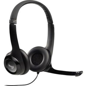Auriculares Telefónicos Logitech H390 USB-A Negros - Product Image 1