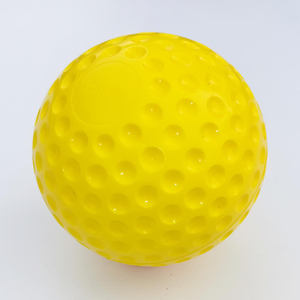 Máquina de lanzamiento de Softbol Profesional de alta calidad Bola Extra dura amarilla Hurling Dimpled Ball Cork Irlanda - Product Image 4