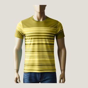 Servicio rápido, camisetas de lona de poliéster/algodón lisas de alta calidad para hombre, tamaño personalizado, Color sólido, tripulación, Fitness, transpirable, secado rápido - Product Image 3