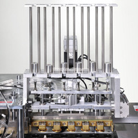 TENZ Machine de remplissage et de scellement multifonctionnelle entièrement automatique, également parfaite pour les cupcakes de gelée, pudding, lait, yaourt et eau.