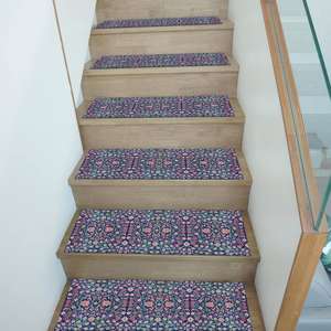 Tapis turc imprimé - Vintage, lavable, confortable, moderne - Product Image 4