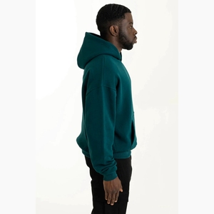 Haute qualité 100% coton unisexe hiver pull grande taille hommes sweats à capuche et sweats brodés en gros polaire pull - Product Image 2