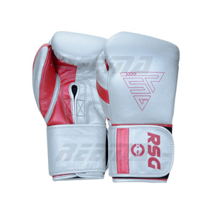 Los mejores guantes de boxeo de cuero RSG 100% personalizados al por mayor para boxeo profesional diseñados por Reema Technologies. - Product Image 1