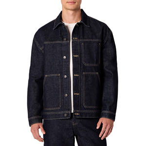 Chaqueta Vaquera Nueva y Elegante para Hombre, Diseño Único, Alta Calidad, Estilo Urbano, Chaqueta de Invierno para Uso Diario - Product Image 1